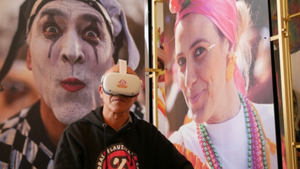 Realidade virtual permite reviver Carnaval de Torres Vedras